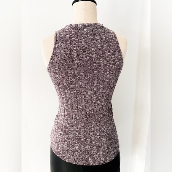 Hollister Heather Knit High Neck Top - Size S - Picture 5 of 10